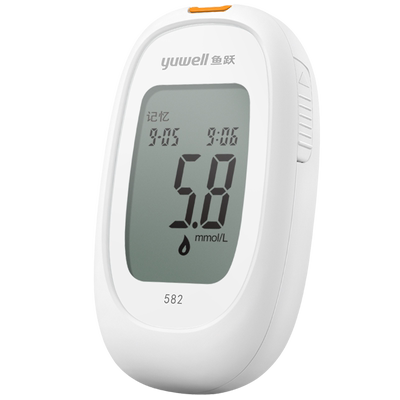 鱼跃582血糖测试仪家用免调