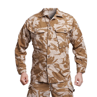 英军军版公发原品S95军迷沙漠色战术服上衣男作战作训服外套户外