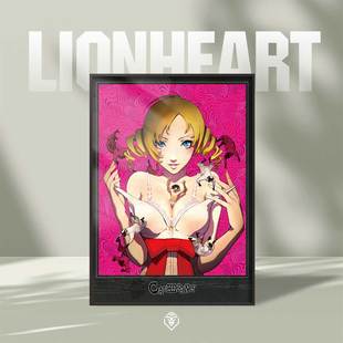 PS4游戏角色凯瑟琳Catherine海报副岛成记原画装裱画框挂画礼物