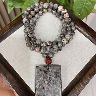 新款天然火焰石火灵石平安牌男女神奇发光含磁性爆款复古吊坠