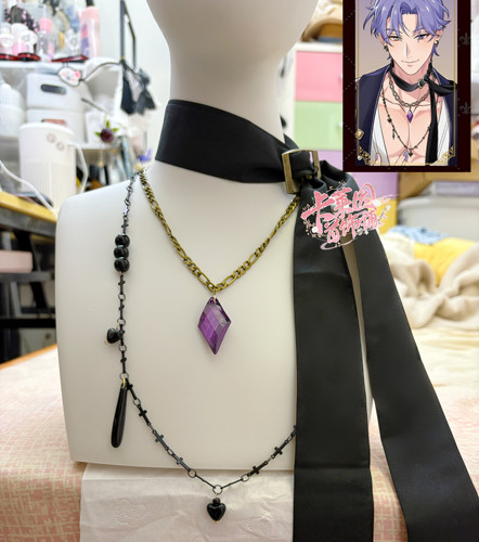 新世界狂欢Nu carnival四周年cafe玖夜cosplay项链套组