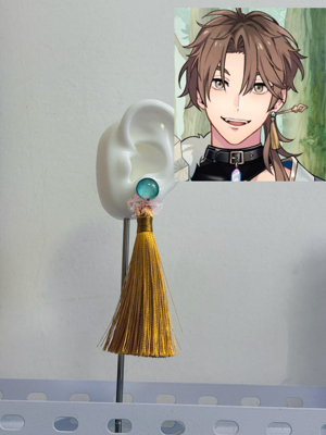 新世界狂欢Nu carnival华尘烬梦伊得韶华尽处的相伴cosplay耳饰