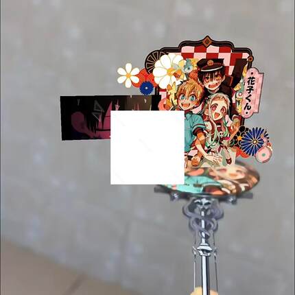 地缚少年花子君AR双闪吧唧动漫周边谷子马口铁徽章胸章送朋友礼物