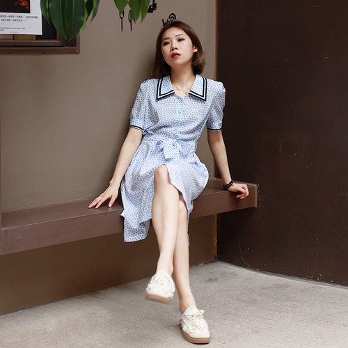 ise女装新品夏季连衣裙