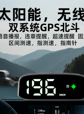 2025新款太阳能GPS北斗测速雷达