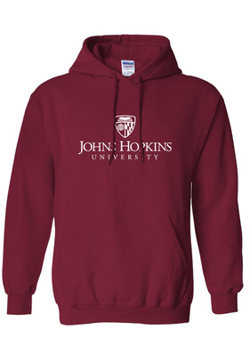 JHU约翰霍普金斯大学校服卫衣连帽套头冬季加绒加厚学生班服外套