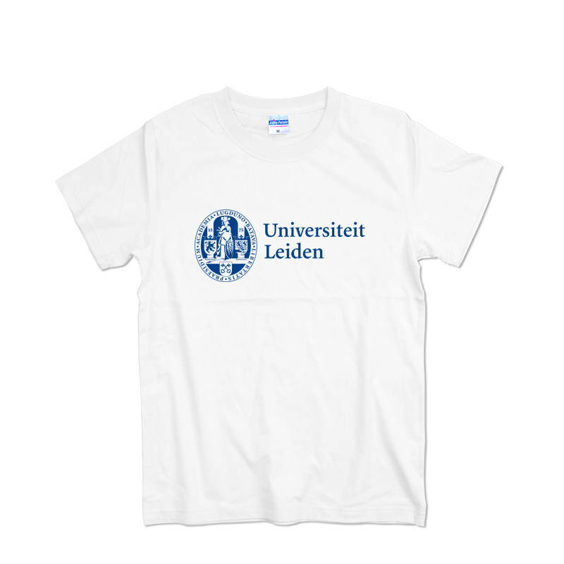 LU荷兰莱顿大学校服夏季情侣纯棉圆领打底衫青少年男女短袖T恤衫