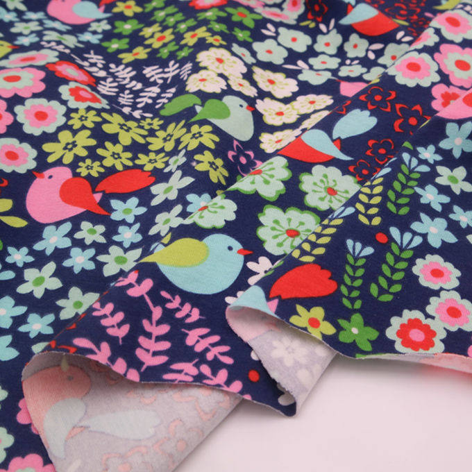 外贸针织布料纯棉氨纶T恤裙内裤秋衣家居服睡衣单面碎花莱卡面料,居家布艺,海绵垫/布料/面料/手工diy,淘宝优惠券,粉丝福利购,淘宝优惠卷