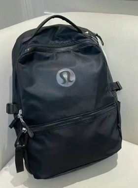 Lululemon双肩包New Crew 22L‬尼龙材质‮脑电‬隔层29x18.5x42