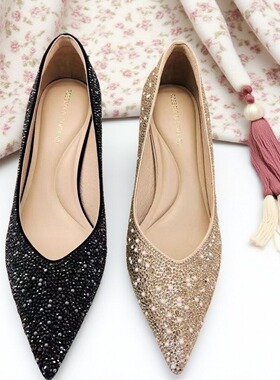 皇冠专柜正品Roberta诺贝达女鞋RS257902女春季新款浅口女单鞋