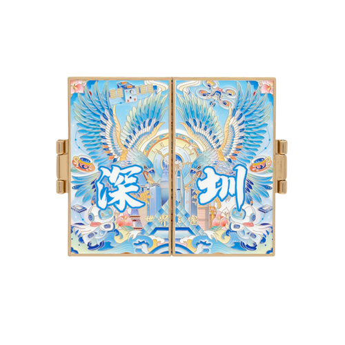 深圳万象对开冰箱贴