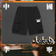 男子反光简约舒适透气耐穿宽松休闲短裤 新款 AKSU159 春季 李宁正品