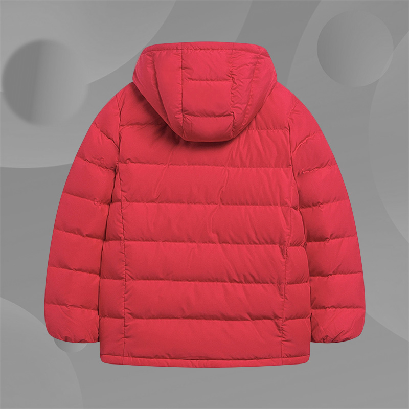 Lining/李宁正品羽绒服男女小大童加厚训练保暖连帽运动服YYMS089