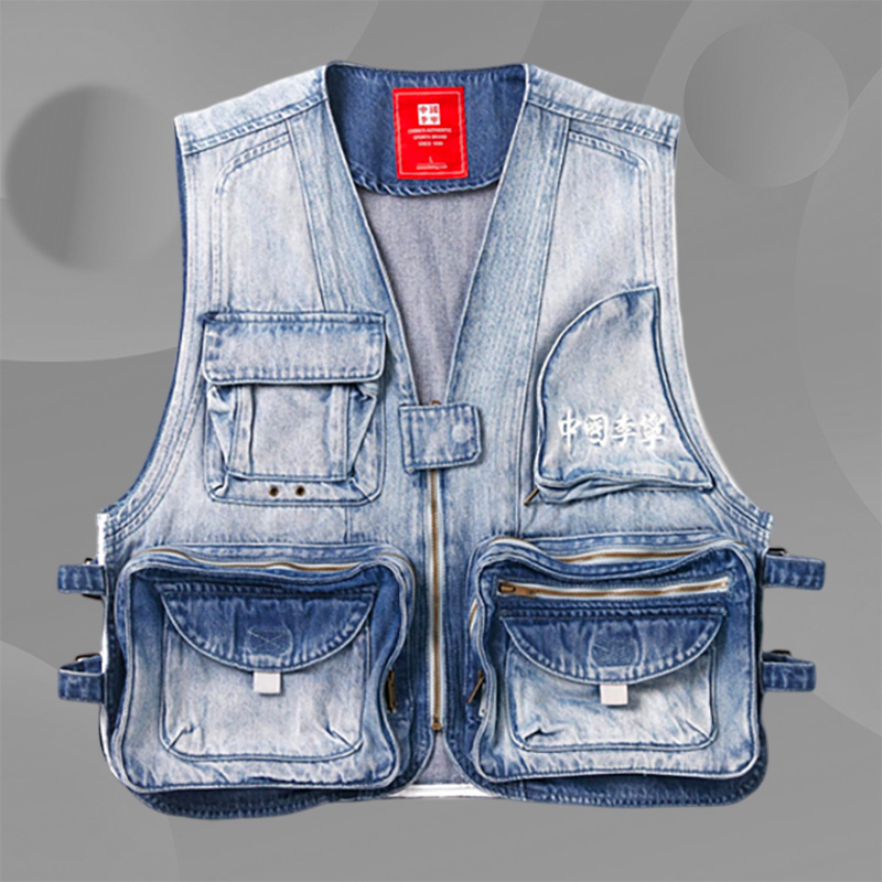 Lining/李宁正品男子时尚潮流百搭舒适宽松运动休闲单马甲AMDR019