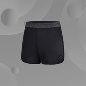 梭织休闲舒适运动短裤 李宁正品 夏季 训练系列薄款 AKSN098 女士新款