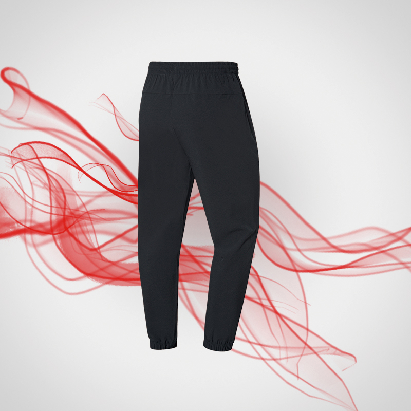 20夏款李宁运动裤男子训练系列收口帅气梭织运动长裤AYKQ163 15