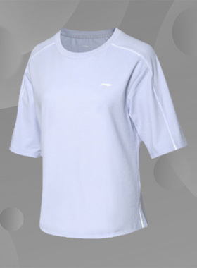 Lining/李宁正品女子新款女子跑步运动系列运动短袖T恤ATSP096