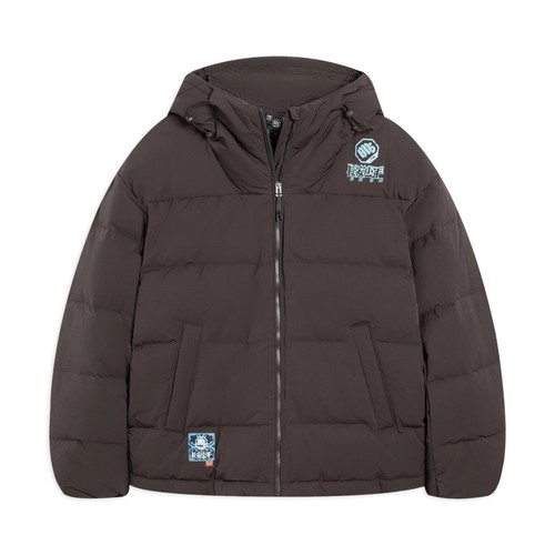 Lining/李宁正品反伍BADFIVE长安少年男子宽松鸭绒羽绒服AYMS343