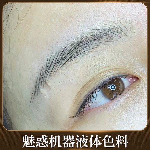 液体色料，金宝宝的半永久，纹绣机器用色料，机器野生眉扫雾眼雾 - 封面