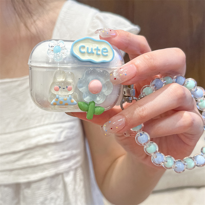 适用三星buds3pro保护套buds3FE新款BudsFE蓝牙耳机壳budslive硅