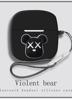 适用漫步者X1EVO耳机壳挂绳全包花再zero air保护壳NewSound Buds硅胶Zero喵蓝牙耳机保护套zeroair防摔Zoo