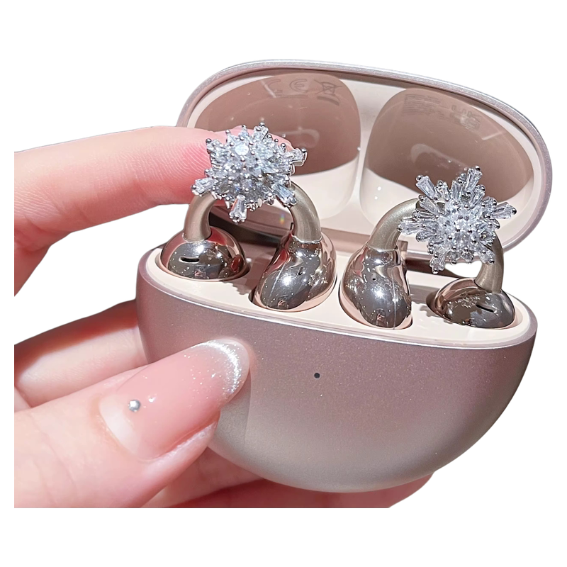 适用海信Vidda V11耳夹式蓝牙耳机耳钻扣viddav11饰品v11耳夹配饰图片