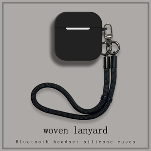 适用OPPO Enco Air4新声版耳机套挂绳全包防摔oppoencoair4新声版蓝牙耳机保护壳一体式简约透明软壳充电仓盒