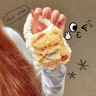 毛绒小熊适用倍思BS1NC耳机套倍思BP1NC蓝牙耳机保护壳MP1全包XP1