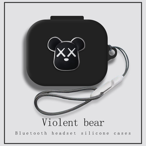 适用荣耀Earbuds open耳机套一体式挂绳华为HONOR荣耀EarBudsOpen开放式蓝牙耳机保护壳卡通可爱全包防摔软壳