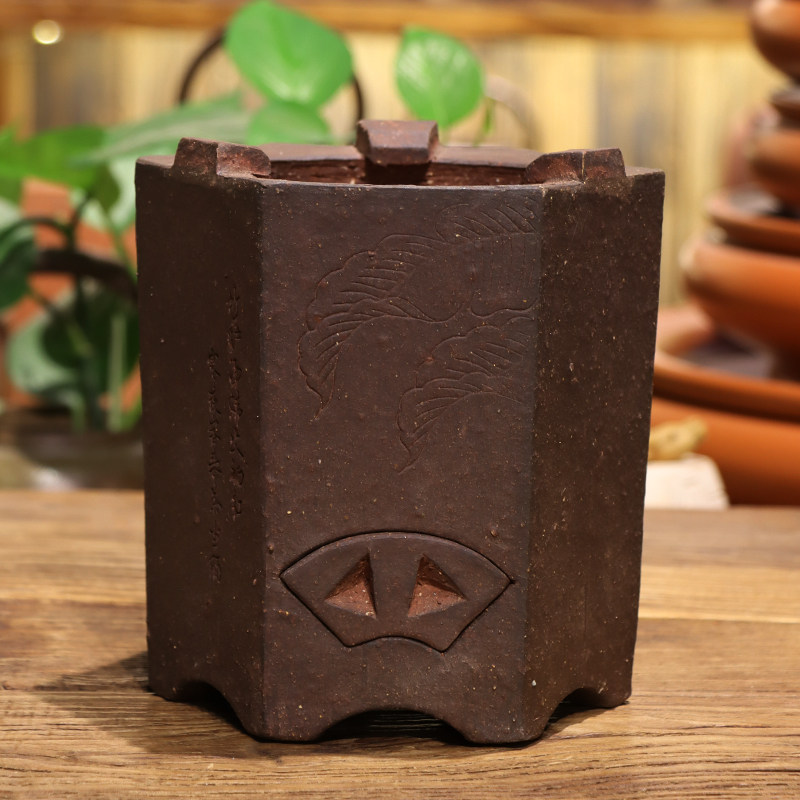 户外露营纯手工红泥煮茶烧炭碳炉家用烧水壶小茶炉复古日式茶具