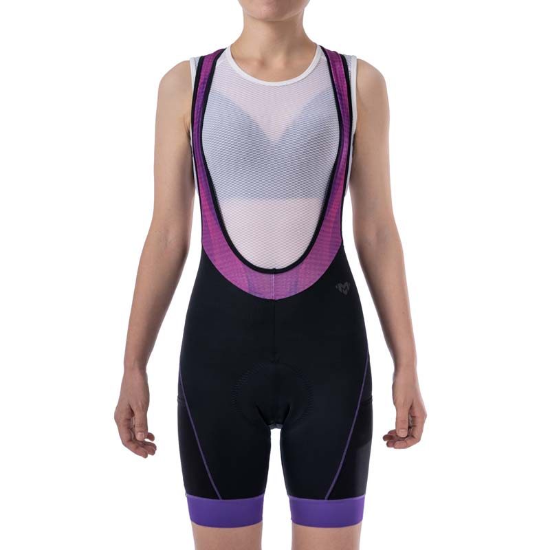 my kilometre女子骑行背带裤短裤骑行服春夏季公路山地车专业越野