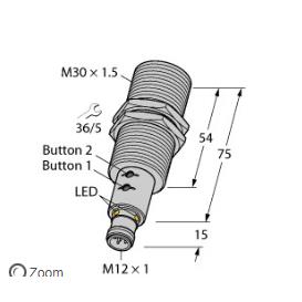 非实价议价议价供应直反式传感器RU130U-M30E-2UP8X2T-H1151非实