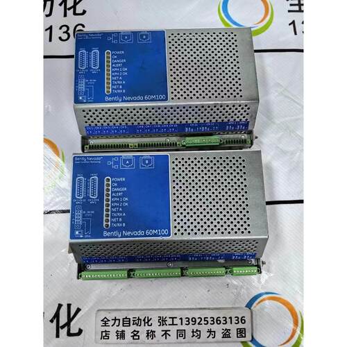 非实价议价议价 Nevada 60M100 Monitor本特利控制器60M100-00 原