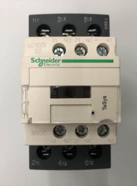 非实价议价议价原装正品LC1D25EDC DC48V三级直流接触器非实价议