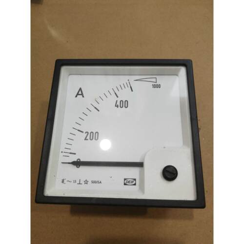 非实价议价议价DEIF丹控电流表EQ96-x/16741/0~500A500/5 max1000