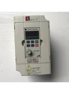 非实价议价议价浩 HLPC+00D423B 变频器0.4KW 220V 二手非实价议