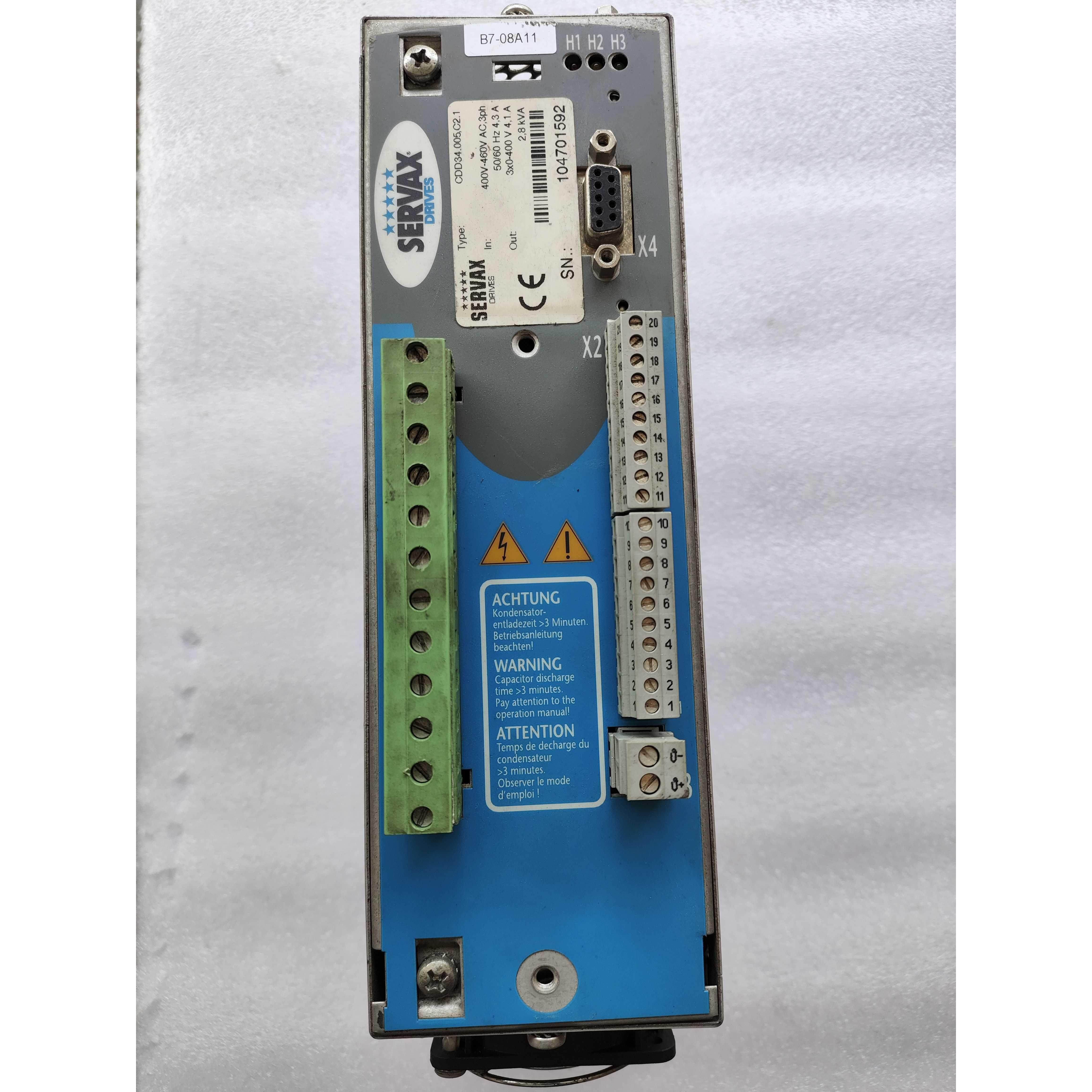 非实价议价议价CDD34.005.C2.1SERVAX驱动器，功能包好保修三个月