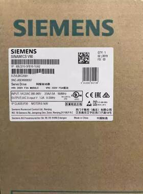 非实价议价议价6SL3210-5FB10-1UA2V900.1KWV200伺服驱动6SL32105