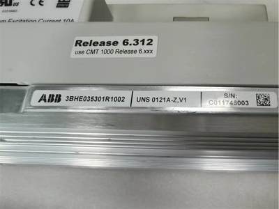 议价ABB控制单元UNS 0121A-Z,V1 现货3BHE035301R1002议价