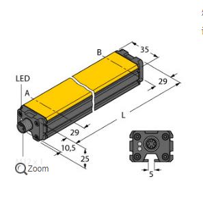 非实价议价议价 LI400P0-Q25LM0-HESG25X3-H1181感应式直线位移传