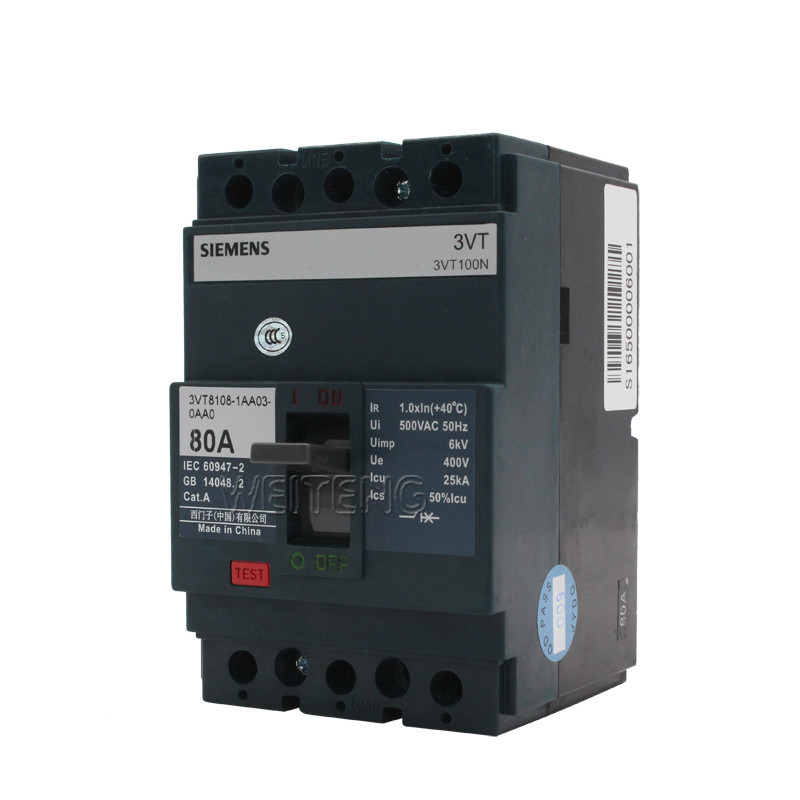 非实价议价议价9年老店 3VT8108-1AA03-0AA0 空气开关 3VT100N 断