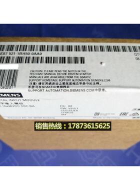 非实价议价议价6ES7521-1BH50-0AA0原装S71500数字量模块6ES75211