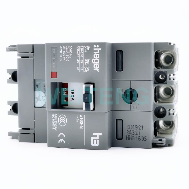 非实价议价议价海格 HNA160S 塑壳断路器 H3 X160-N三相415V低压