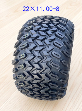 全新割草机轮胎22*11-8造雪机沙滩车轮胎22X11.00-8真空胎内胎