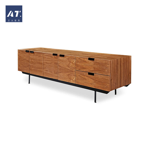 AIVTAI/实木 structure mid century modern credenza 电视柜