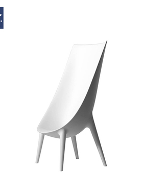 AIVTAI/创意设计师家具 outin armchair进出扶手椅 高背休闲椅