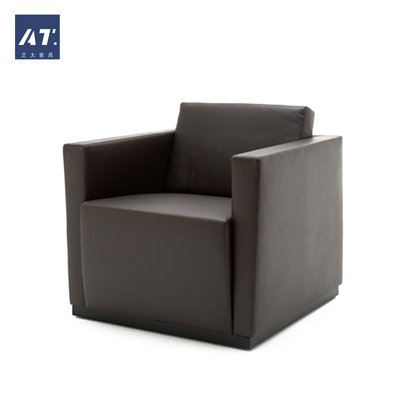 AIVTAI/经典设计师家具elton 1-seatersofa埃尔顿真皮单座沙发
