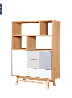 AIVTAI/北欧实木设计师家具 monterey storage unit书架 置物