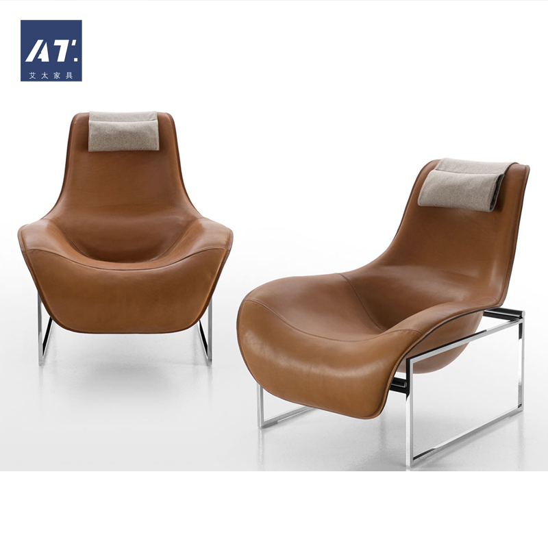 AIVTAI/设计师家具mart lounger chair马特躺椅玻璃钢样板房椅