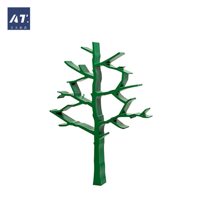 AIVTAI/创意设计师家具tree bookcase树书架玻璃钢落地置物架